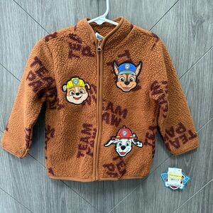 Paw Patrol Brown Fleece Jacket